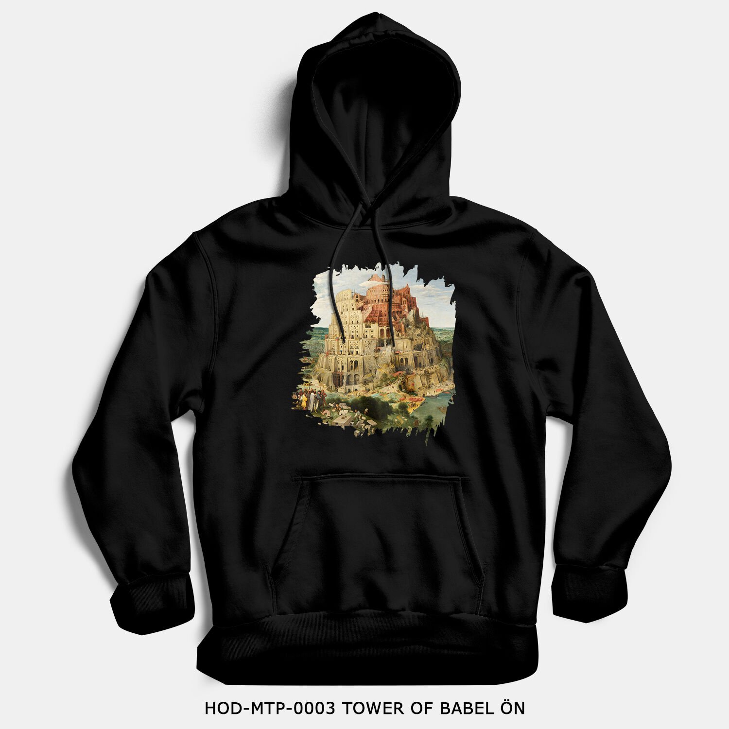 351mil Hoodie HOD-MTP-0003 TOWER OF BABEL