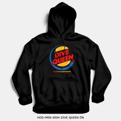 351mil Hoodie HOD-MRN-0004 DIVE QUEEN