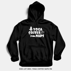 351mil Hoodie HOD-LST-0001 YOGA COFFEE NAPS