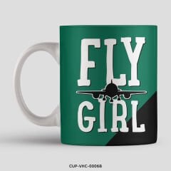 351mil Mug CUP-VHC-0006 FLY GIRL