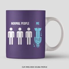 351mil Mug CUP-MRN-0003 SCUBA PEOPLE