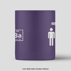 351mil Mug CUP-MRN-0003 SCUBA PEOPLE