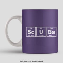 351mil Mug CUP-MRN-0003 SCUBA PEOPLE