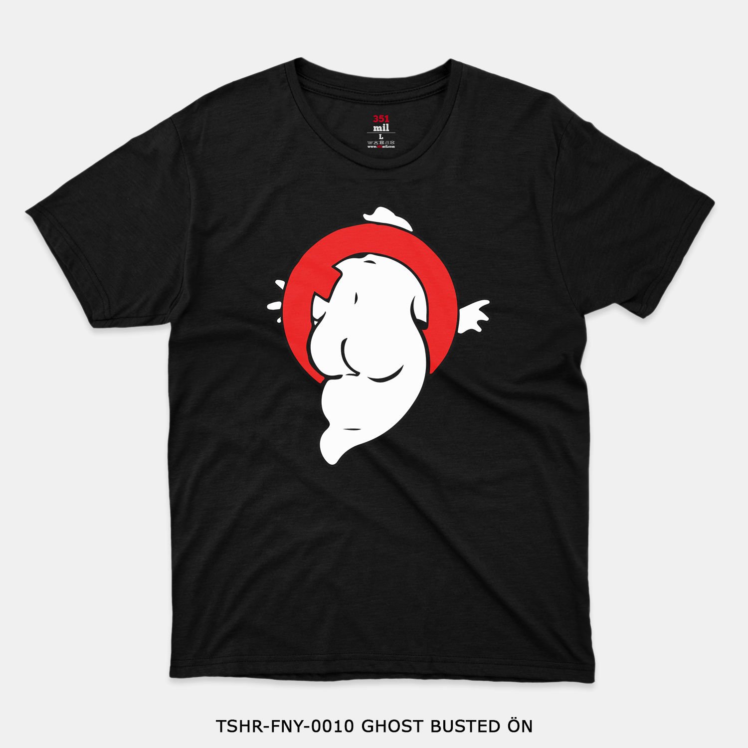 351mil T-Shirt TSHR-FNY-0010 GHOST BUSTED