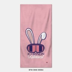 351mil Plaj Havlusu BTW-SNW-0006 SKI BUNNY