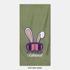 351mil Plaj Havlusu BTW-SNW-0006 SKI BUNNY