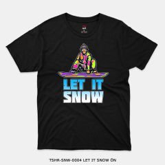 351mil T-Shirt TSHR-SNW-0004 LET IT SNOW