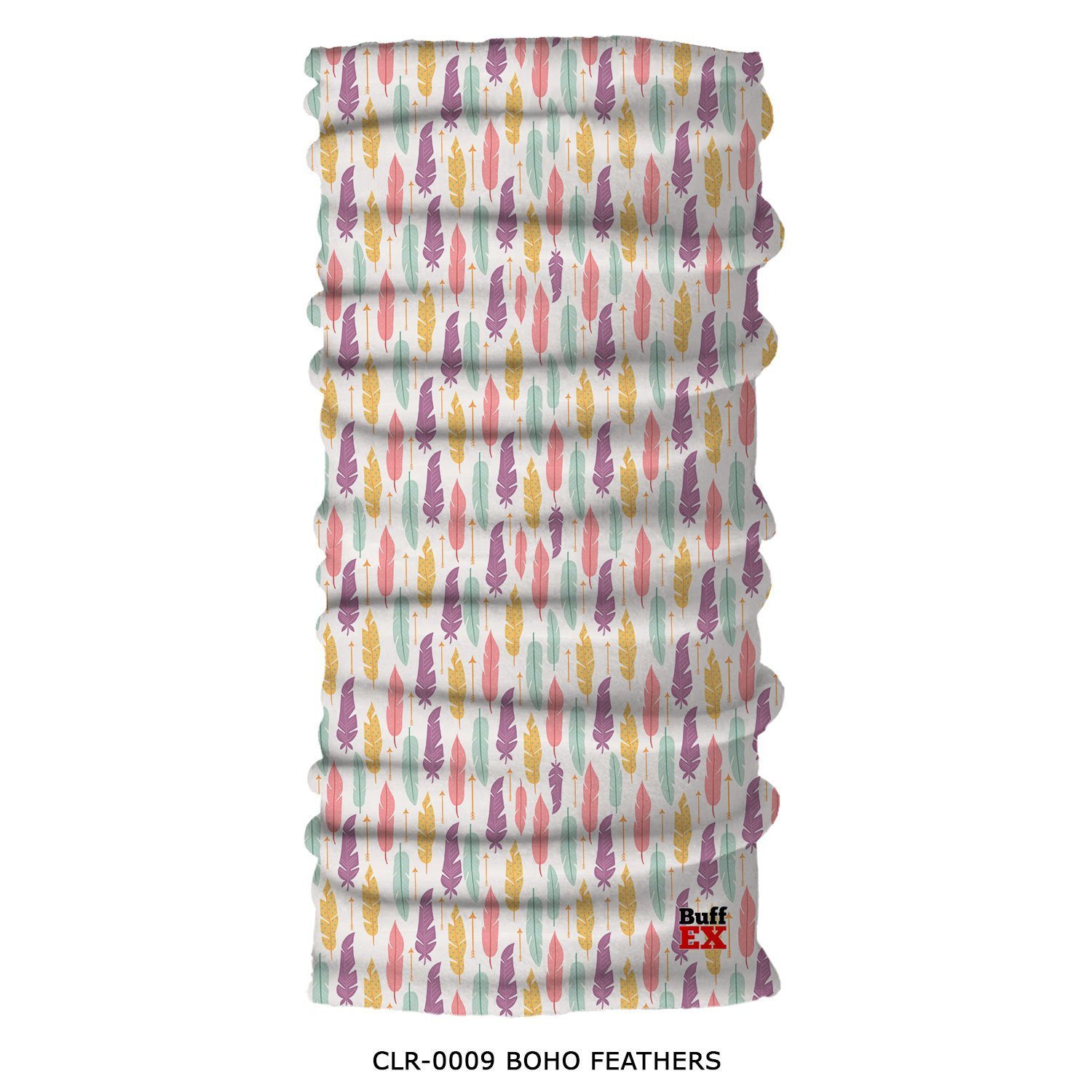 BuffEX Bandana CLR-0009 BOHO FEATHERS